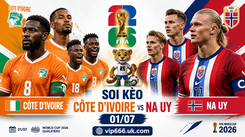 Dự đoán tỷ số Côte d’Ivoire vs Na Uy