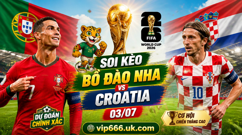dự đoán tỷ số Bồ Đào Nha vs Croatia