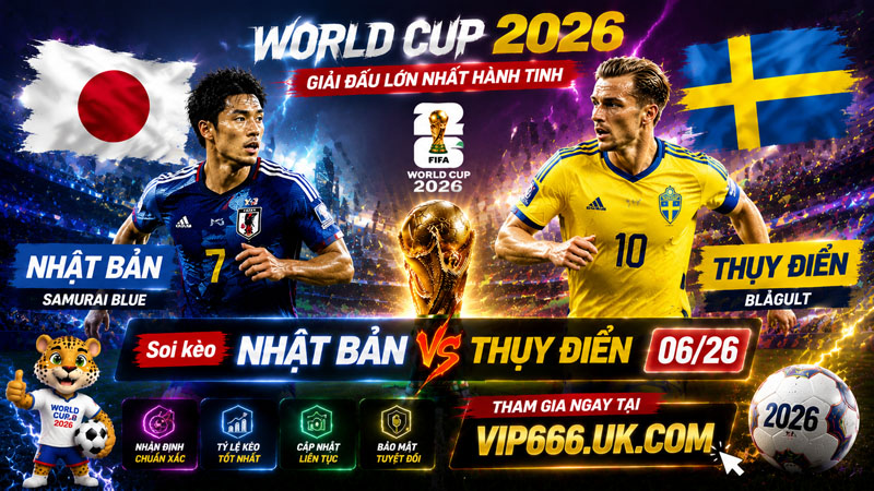 soi kèo Nhật Bản vs Thụy Điển