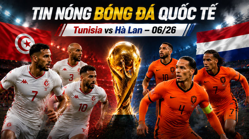 dự đoán tỷ số Tunisia vs Hà Lan