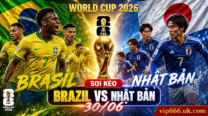 Dự đoán tỷ số Brazil vs Nhật Bản