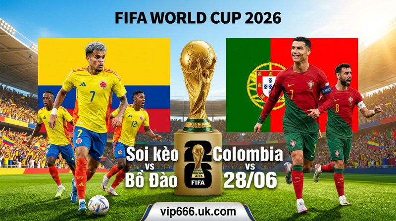 Dự đoán tỷ số Colombia vs Bồ Đào Nha