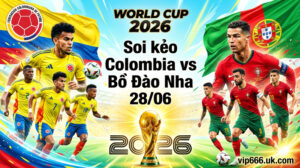 Dự đoán tỷ số Colombia vs Bồ Đào Nha