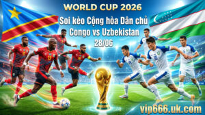 Dự đoán tỷ số Cộng hòa Dân chủ Congo vs Uzbekistan