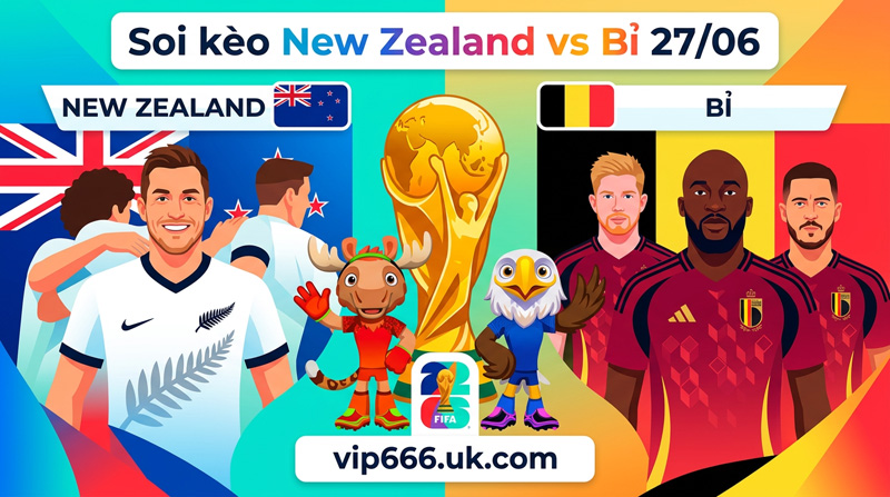 Dự đoán tỷ số New Zealand vs Bỉ