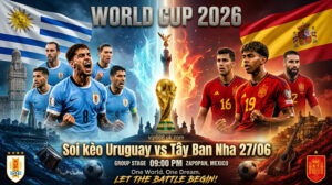 Dự đoán tỷ số Uruguay vs Tây Ban Nha