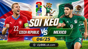 soi kèo Czech Republic vs Mexico