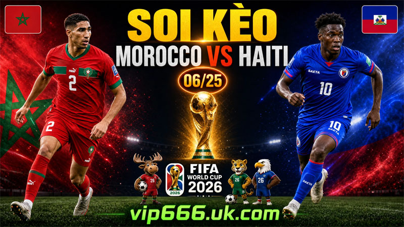 dự đoán tỷ số Morocco vs Haiti