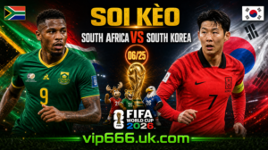 dự đoán tỷ số South Africa vs South Korea